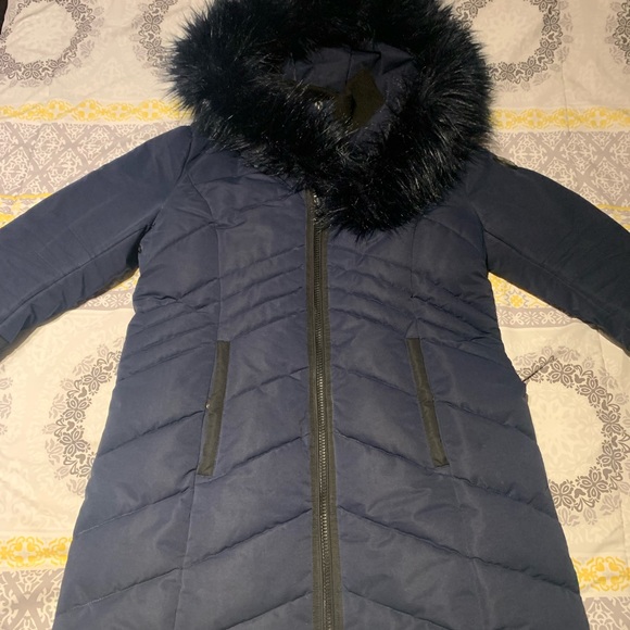 Long hooded oxford parka - Picture 5 of 8